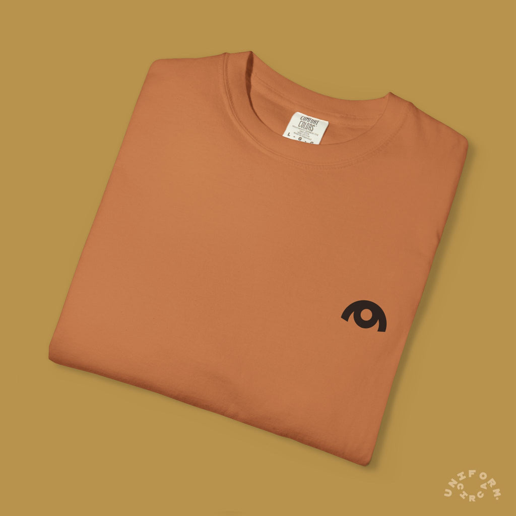 OYSTER LOGO CREWNECK T- SHIRT | Printed Black