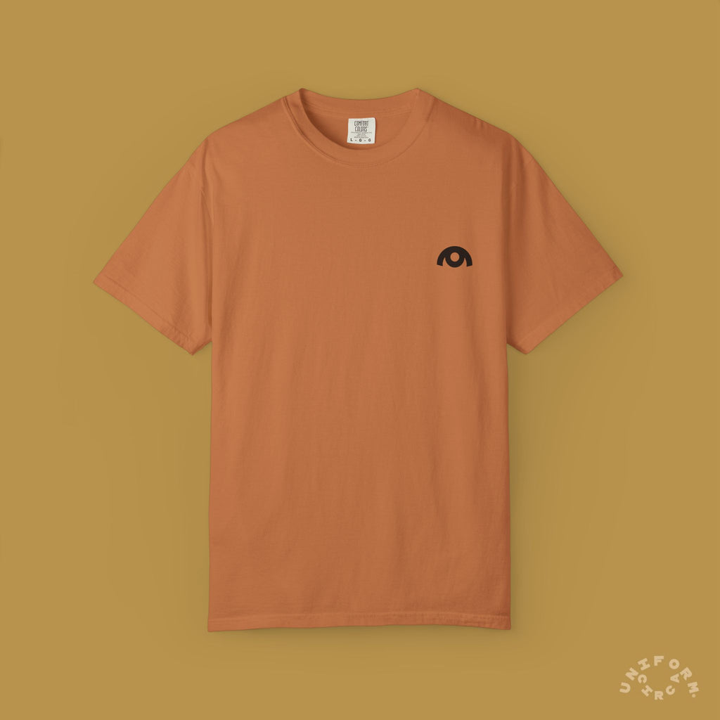 OYSTER LOGO CREWNECK T- SHIRT | Printed Black