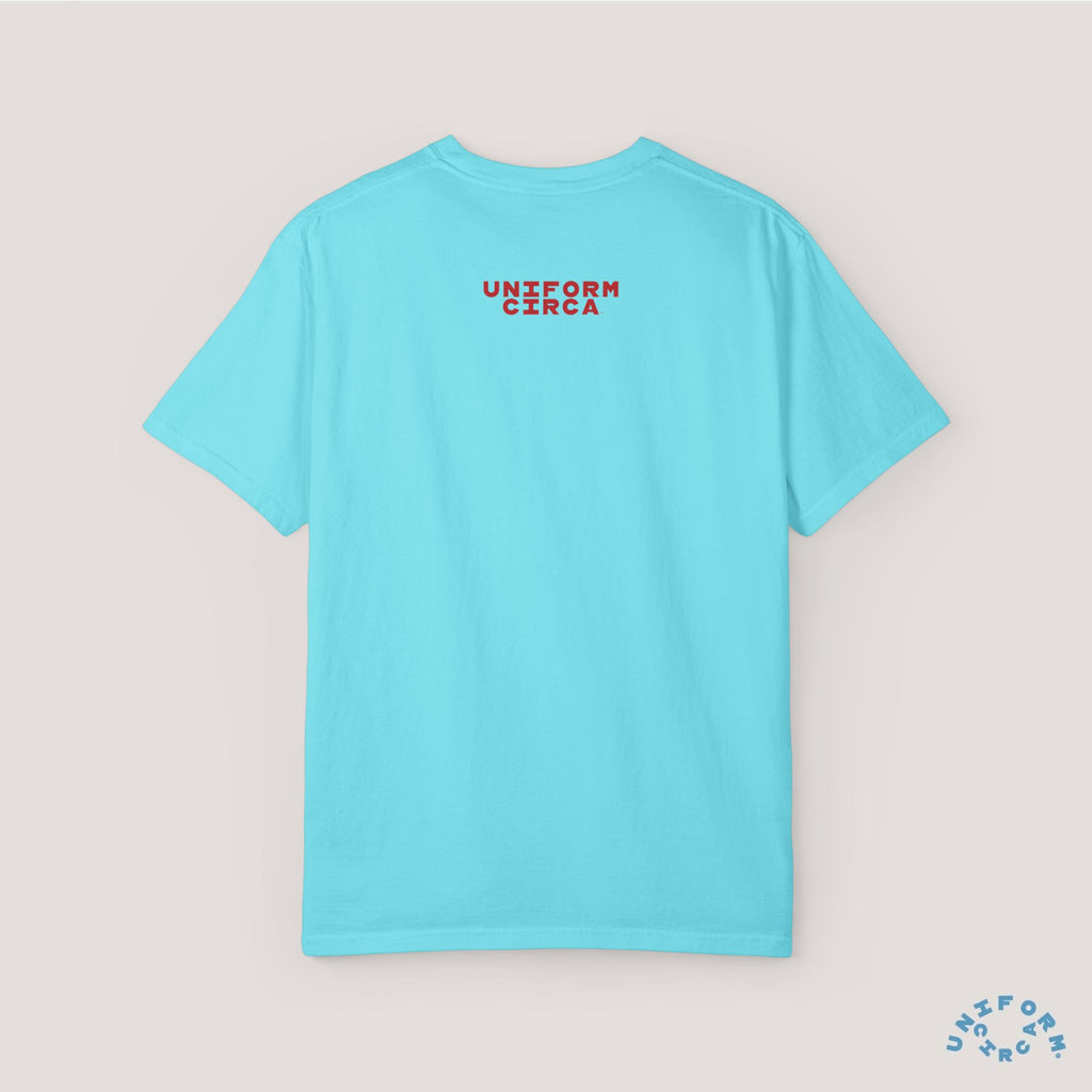 LET'S DANCE REVISITED CREWNECK T-SHIRT | Printed Blue