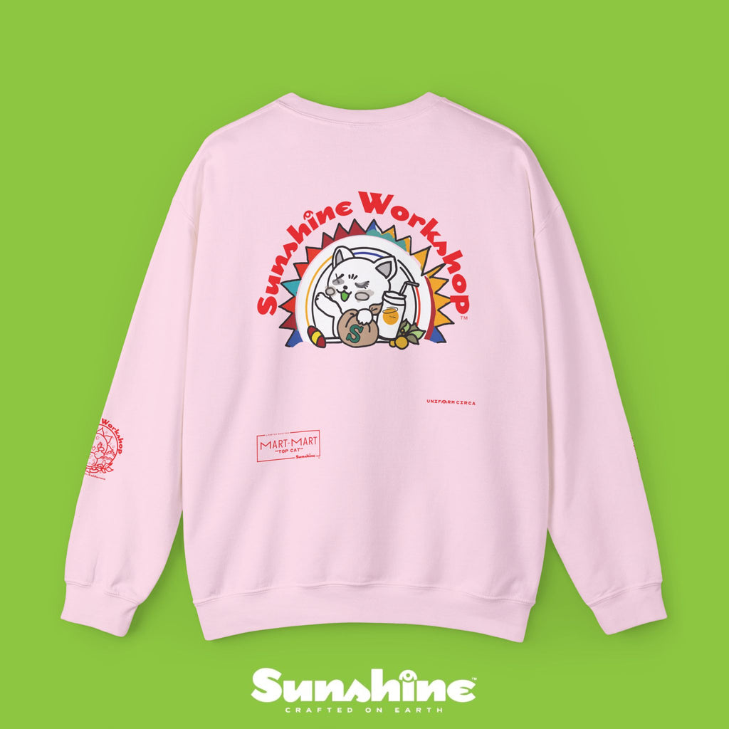 Sunshine | "Top Cat" | Crewneck Sweatshirt | Printed