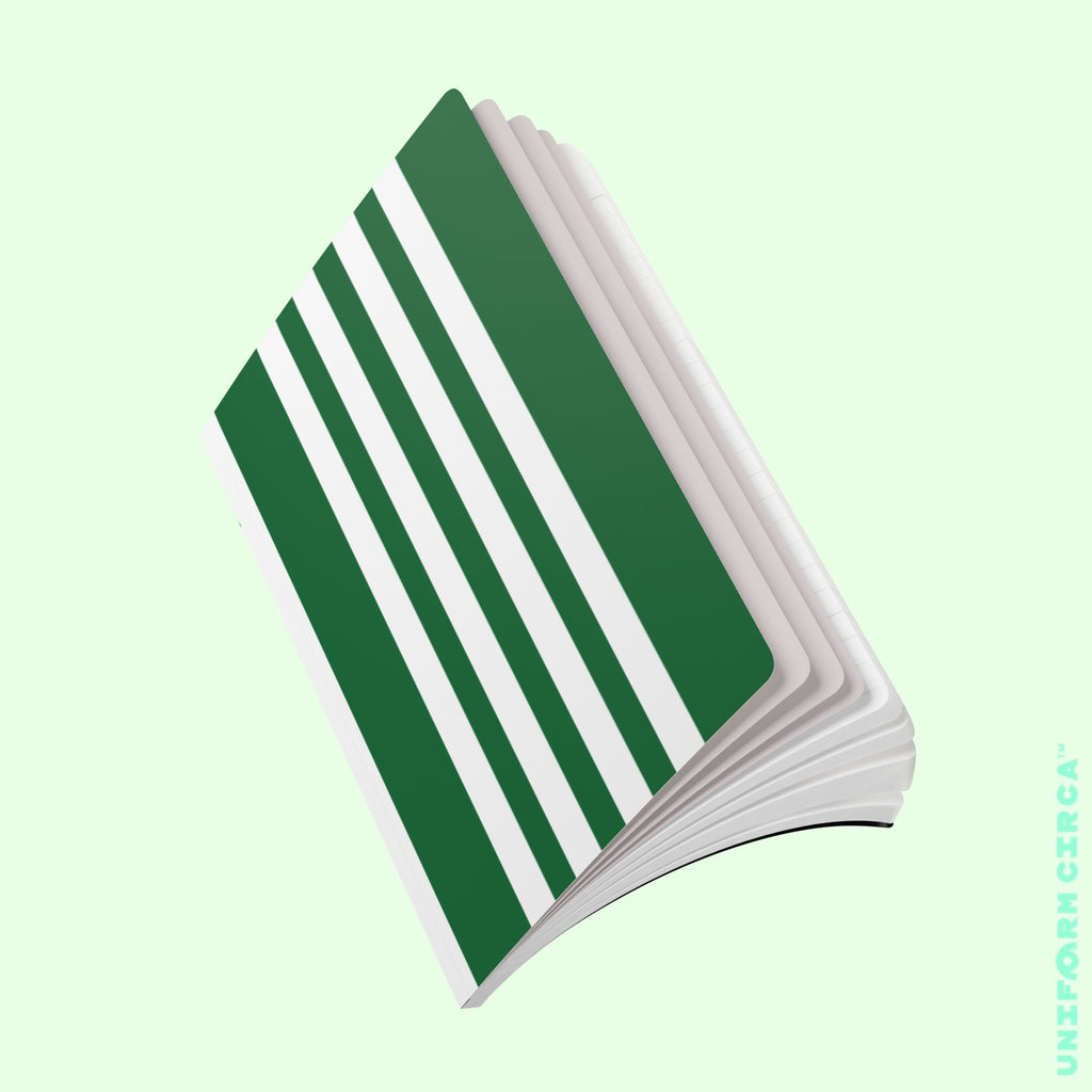 SIMON NOTE & SKETCH JOURNAL | KELLY GREEN/WHITE (SOFT COVER)