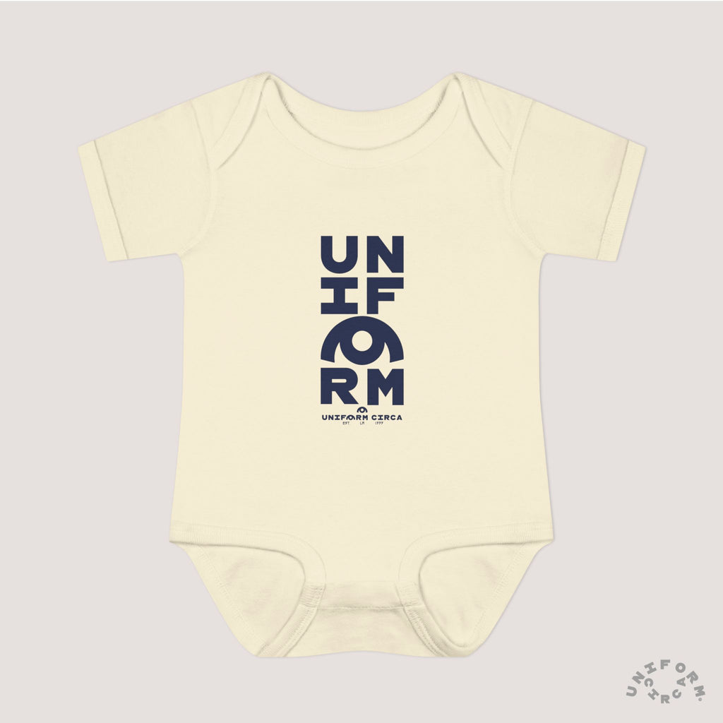 UNIFORM STACK | Infant Baby Rib Bodysuit | Multiple Colors