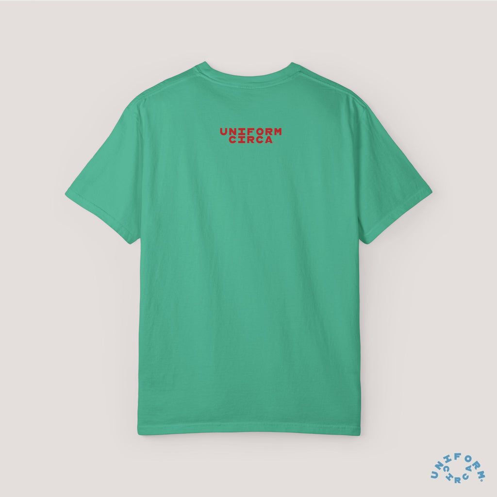 LET'S DANCE REVISITED CREWNECK T-SHIRT | PRINTED GREEN