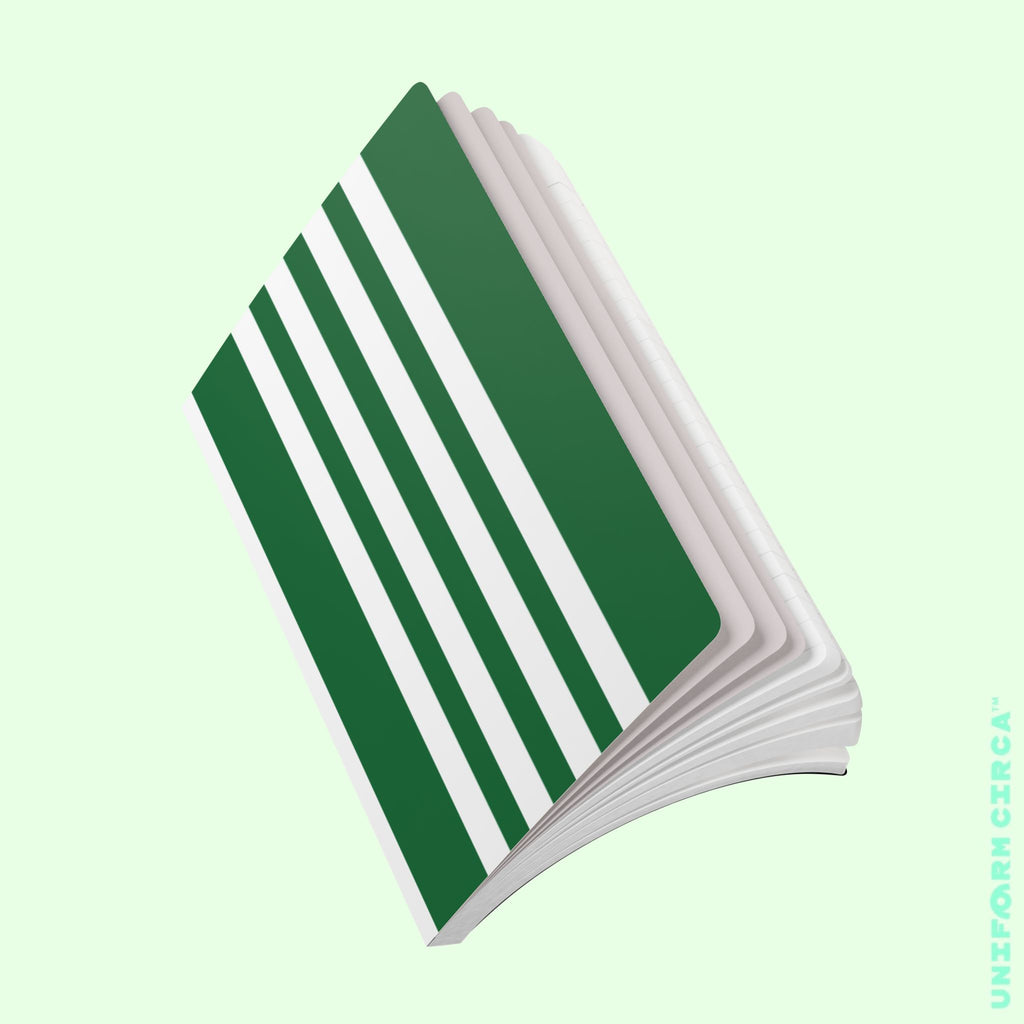 SIMON NOTE & SKETCH JOURNAL | KELLY GREEN/WHITE (SOFT COVER)