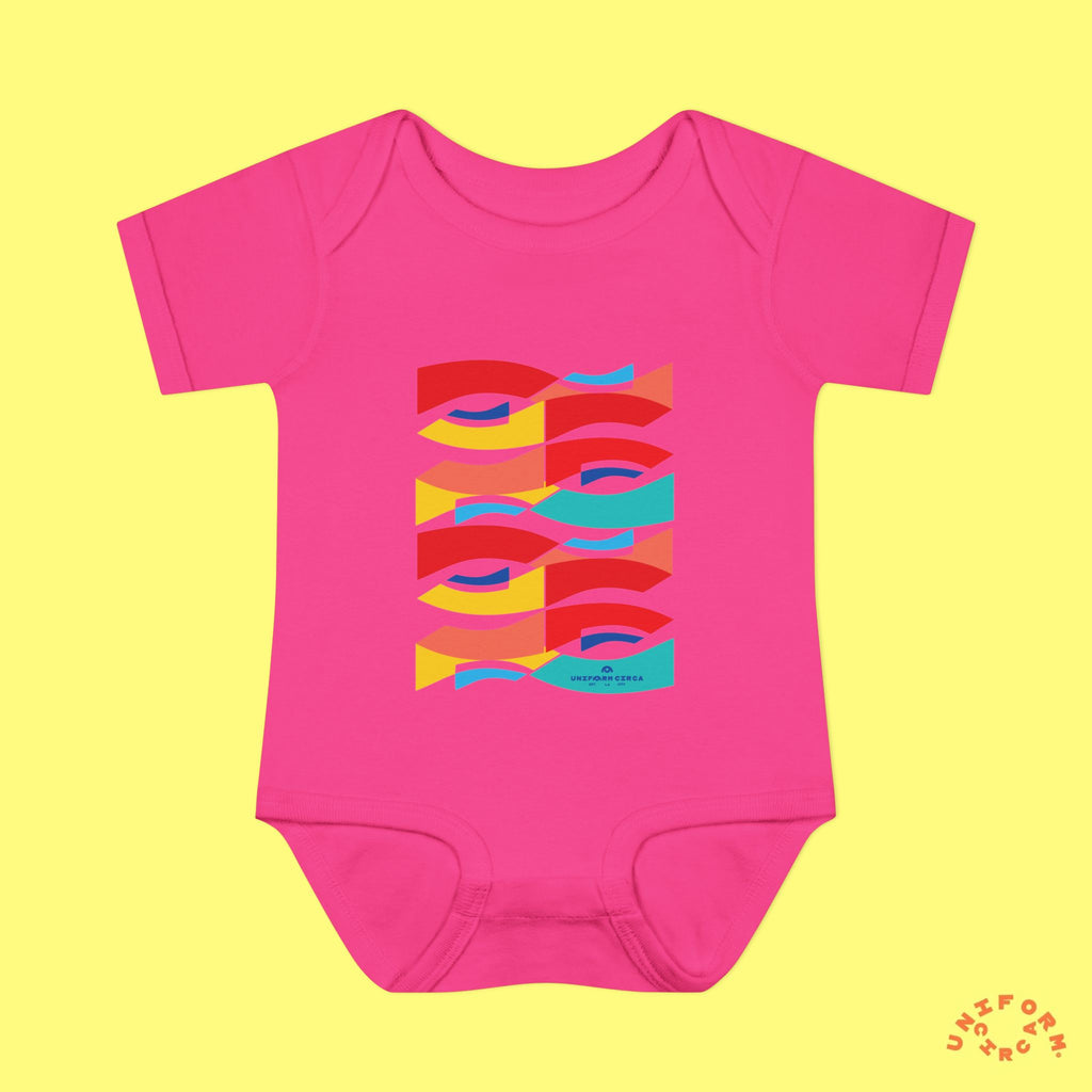 Wavey Kidsplay | Infant Baby Rib Bodysuit | Multiple Colors
