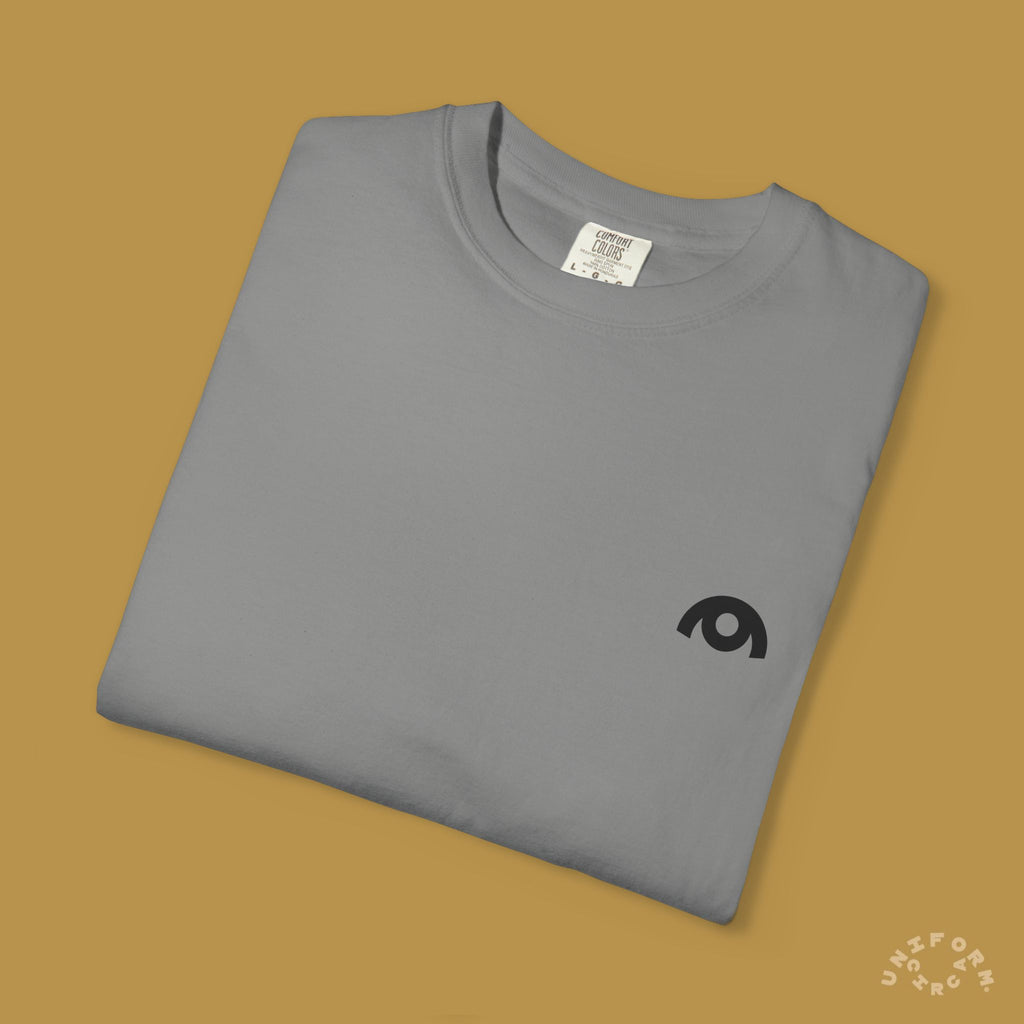 OYSTER LOGO CREWNECK T- SHIRT | Printed Black