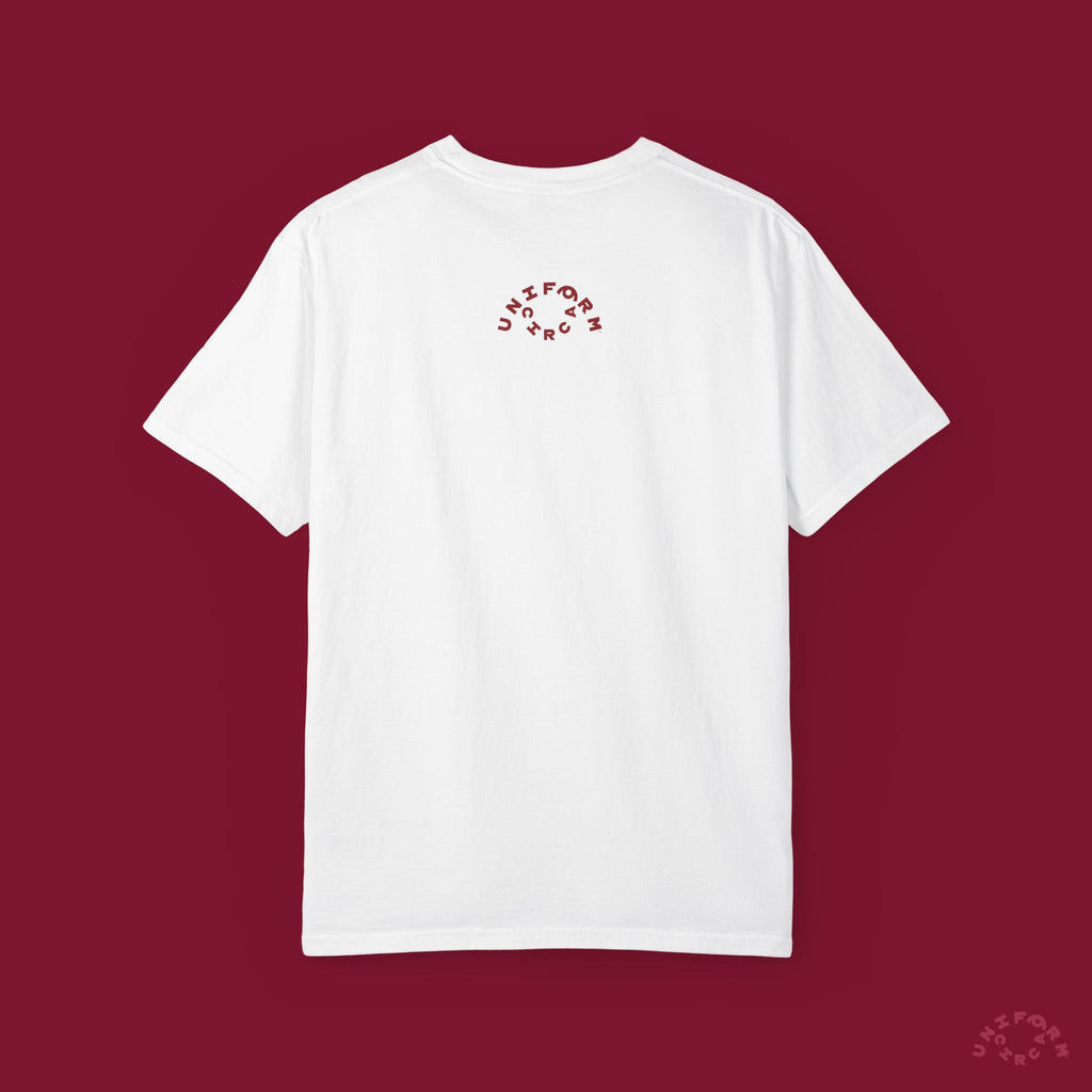 LUKE RED CREWNECK T-SHIRT | Printed