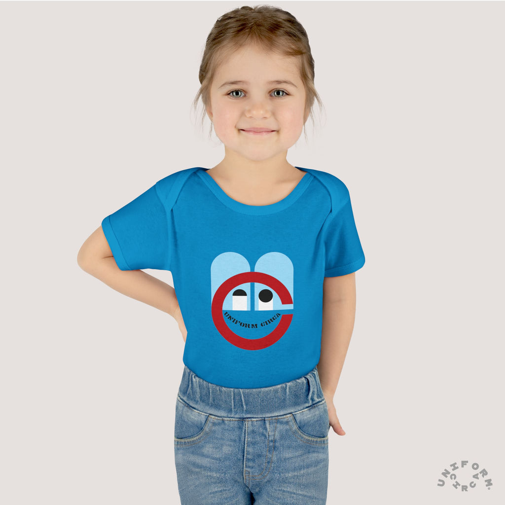 FUNNY BUNNY - Infant Baby Rib Bodysuit - Adorable Bunny-Like Graphic | Multiple Colors