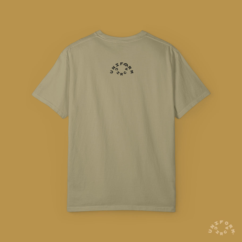 OYSTER LOGO CREWNECK T- SHIRT | Printed Black