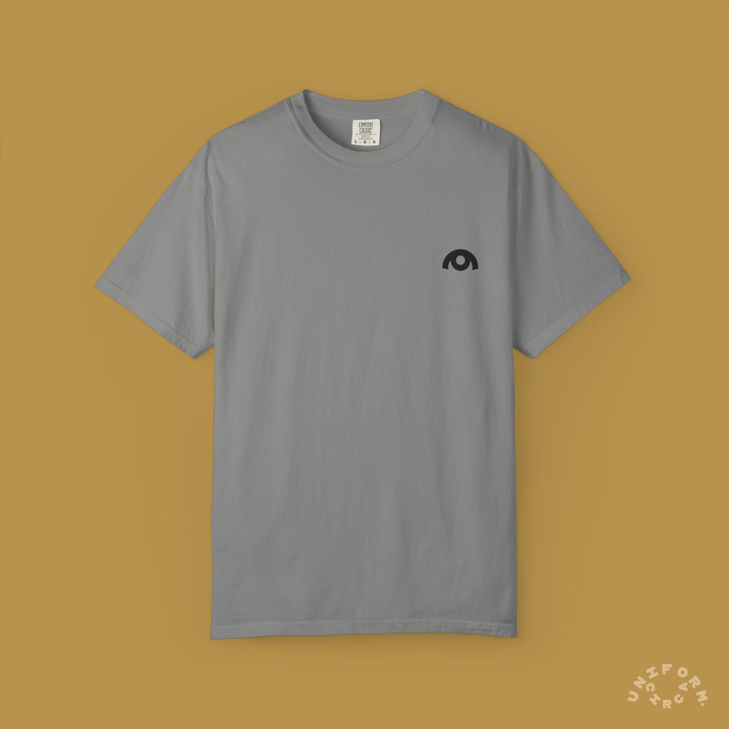 OYSTER LOGO CREWNECK T- SHIRT | Printed Black