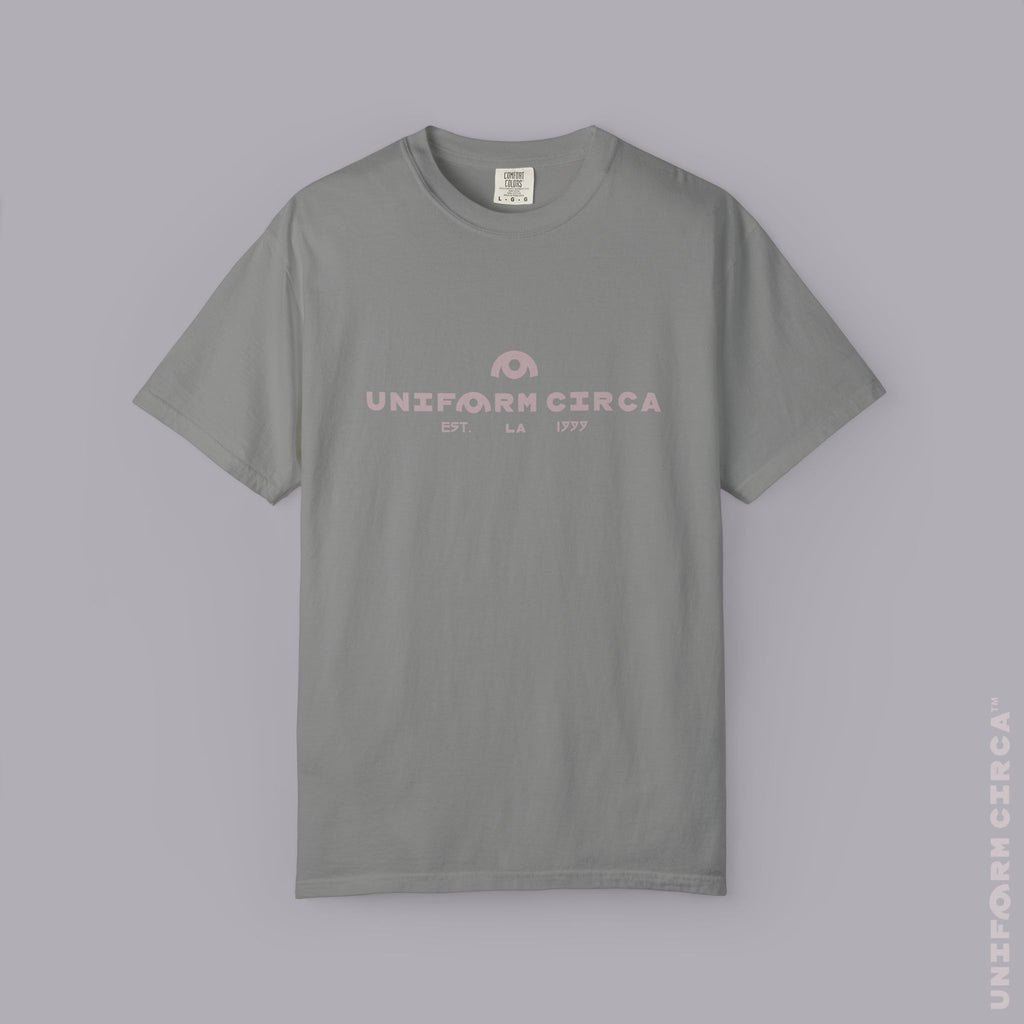 OYSTER ALL | Crewneck T-Shirt | Printed Iced Grape