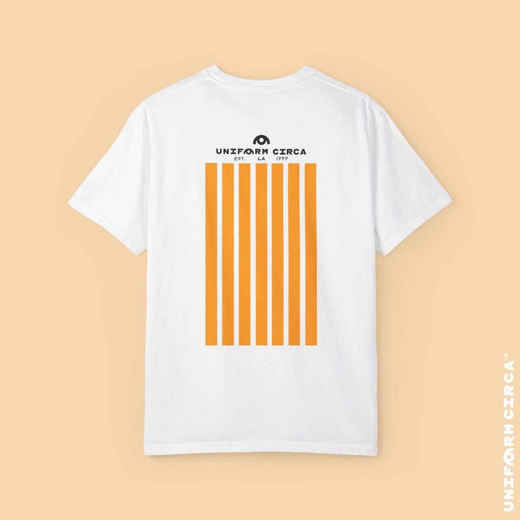 BAR NONE | ORANGE | CREWNECK T-SHIRT | Printed