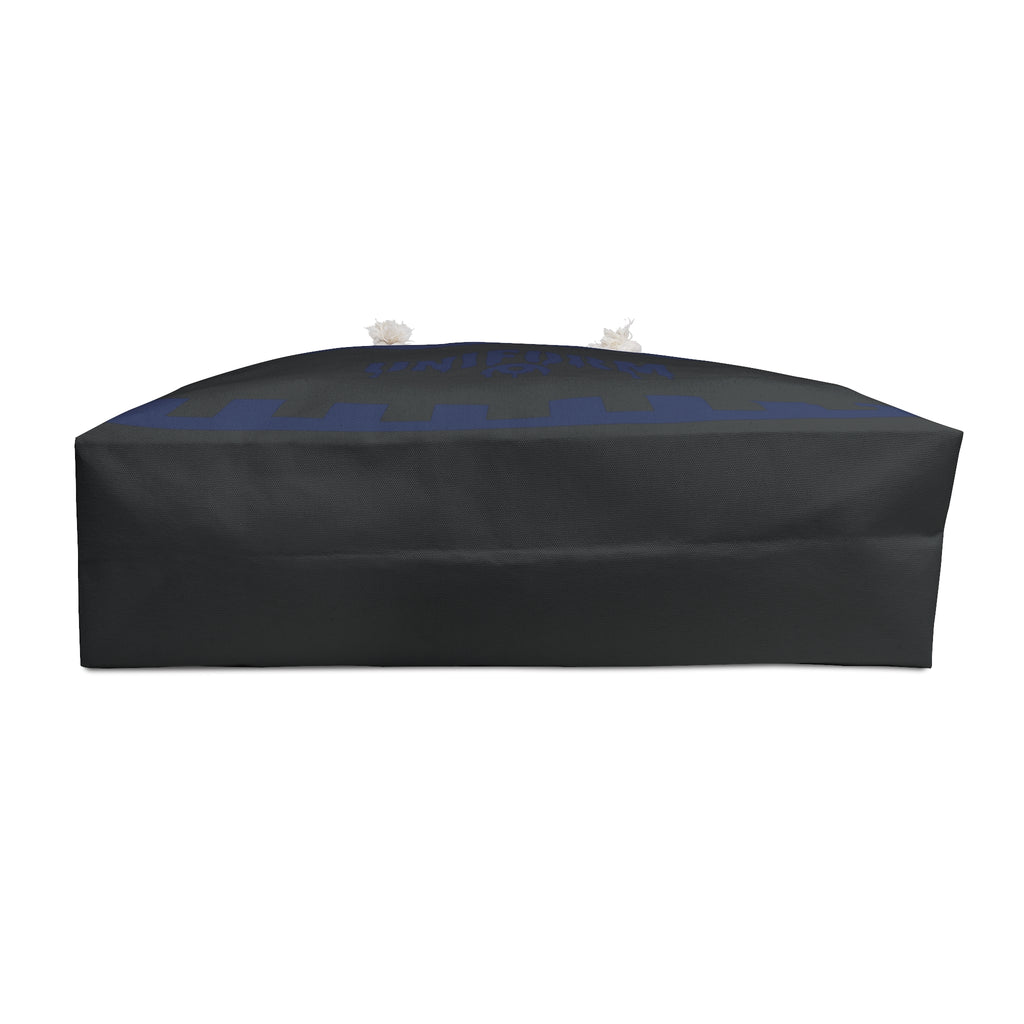 THE MAX BAG | Weekender Bag | 100% Polyester | Durable & Spacious | Navy/Black | Designed for Travel, Gym & Beach