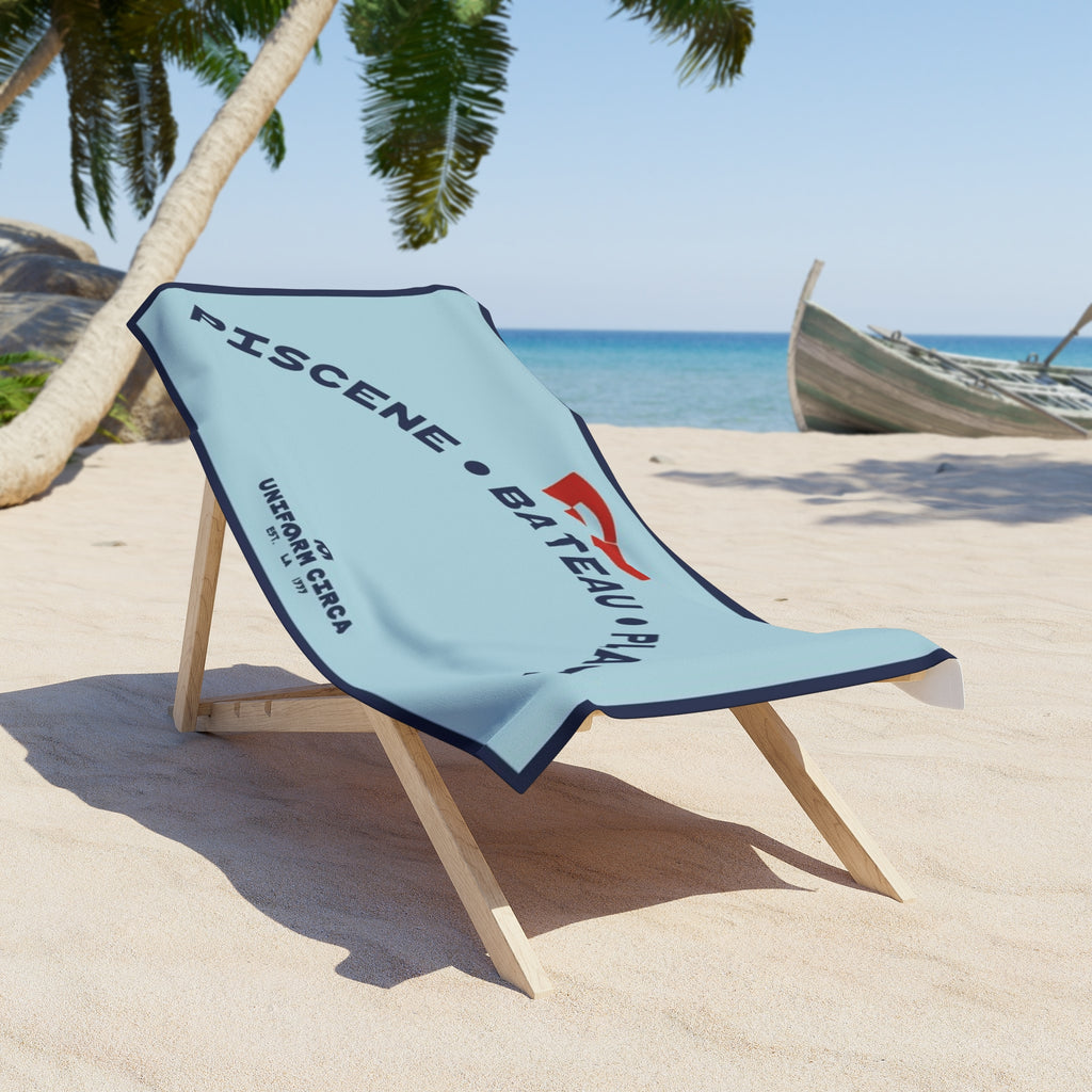 ARC WATER BLUE | Sunny Vibes Beach Towel - Perfect for Summer Fun and Relaxation