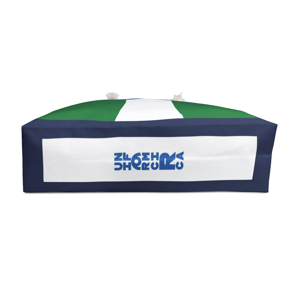 THE MAX BAG | Vibrant Green & Blue Weekender Bag - Stylish Travel Tote, Gym Bag, Beach Bag, Personalized Gift, Spacious Weekend Accessories