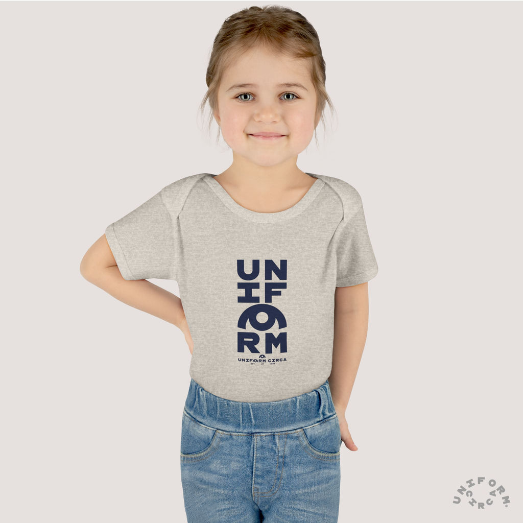 UNIFORM STACK | Infant Baby Rib Bodysuit | Multiple Colors