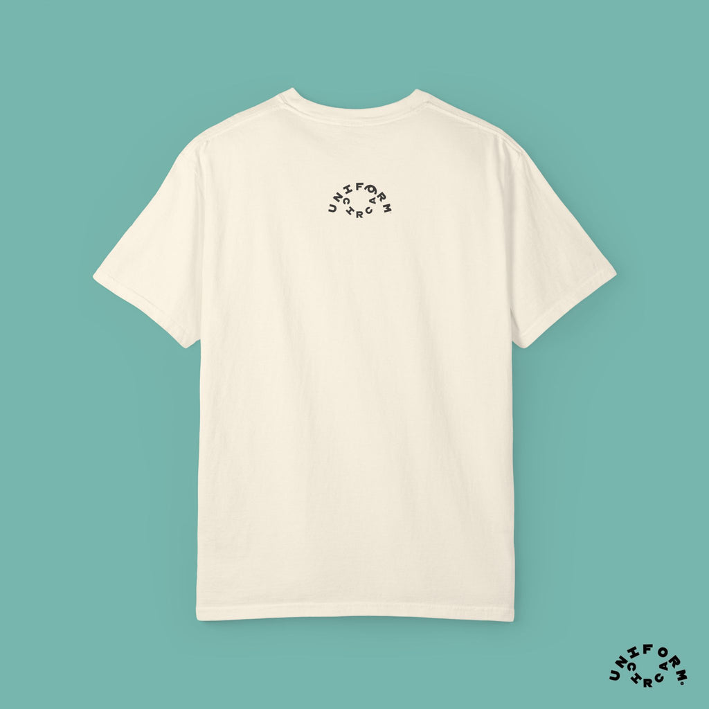 CALIFORNIA BLUEPRINT CREWNECK T-SHIRT | Printed