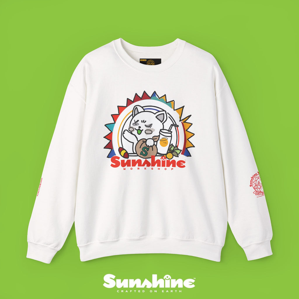 Sunshine | "Top Cat" | Crewneck Sweatshirt | Printed