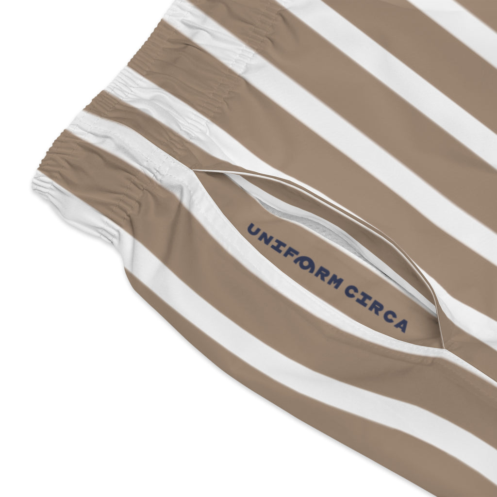 WET SAND CLASSIC STRIPE SWIM TRUNKS | Printed