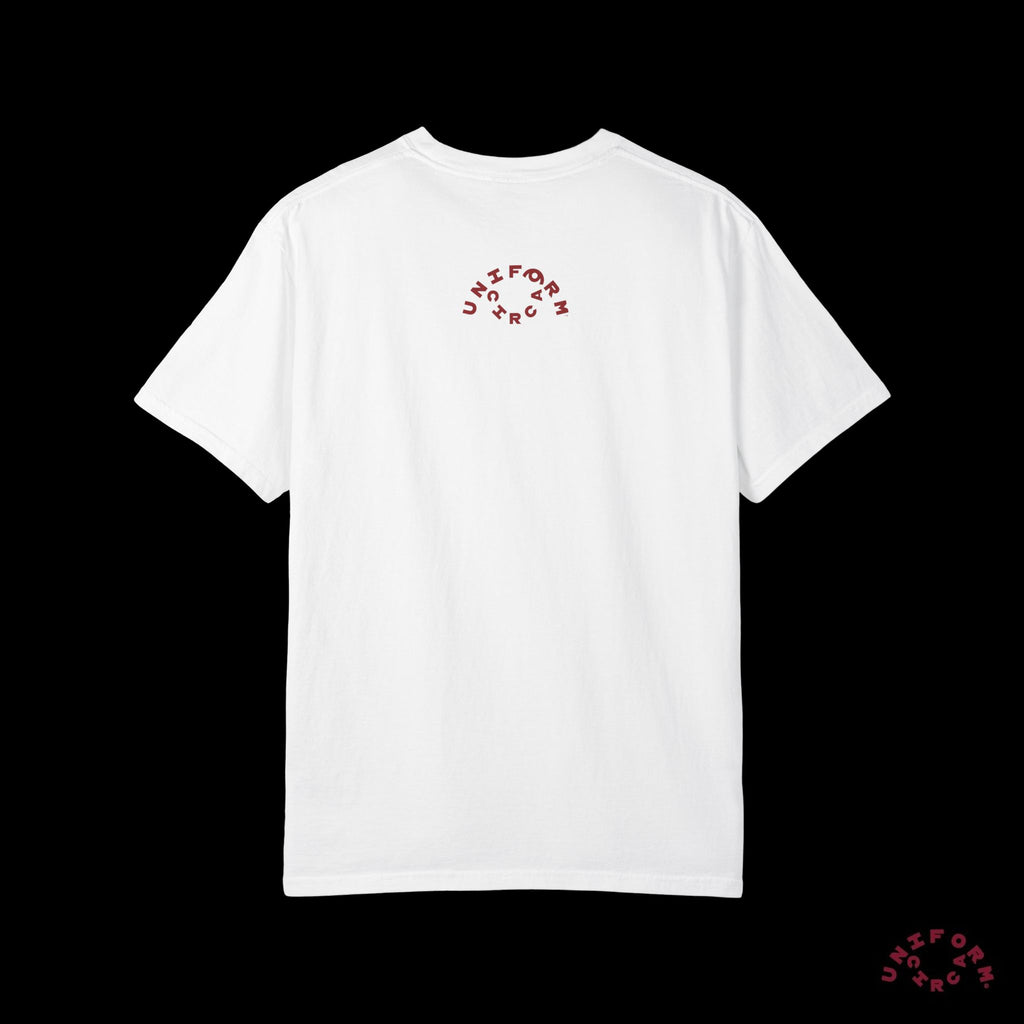 LUKE BLACK CREWNECK T-SHIRT | Printed