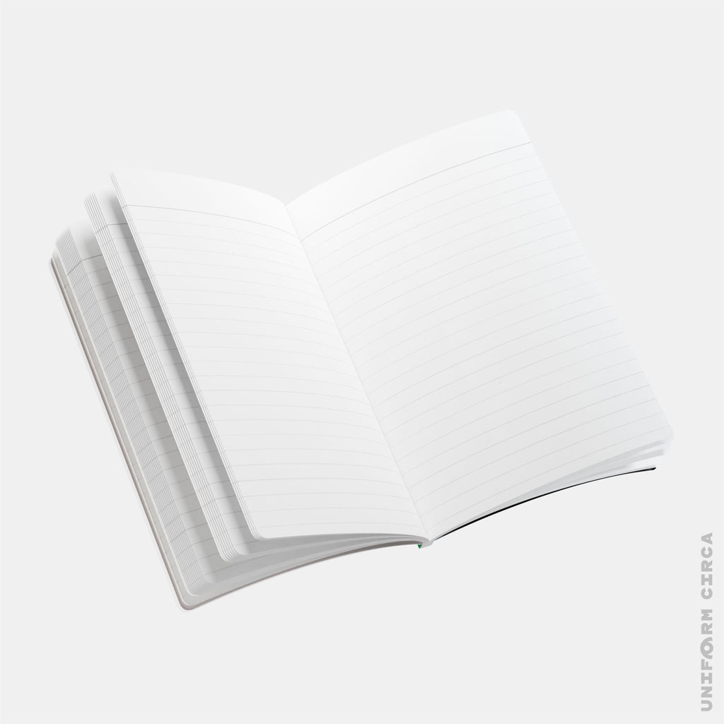 SIMON (SOFT COVER) NOTE & SKETCH JOURNAL | Black/White/Putting Green