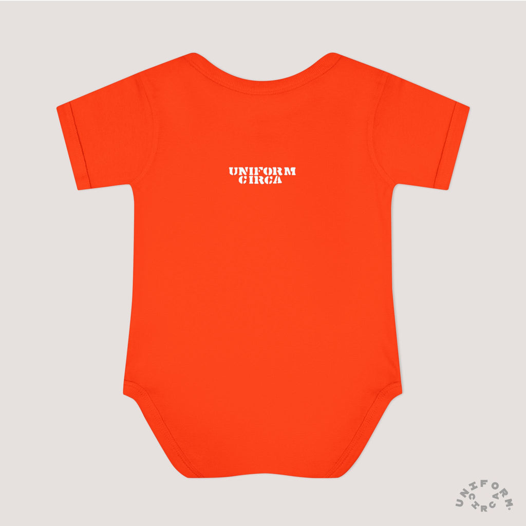 FUNNY BUNNY - Infant Baby Rib Bodysuit - Adorable Bunny-Like Graphic | Multiple Colors