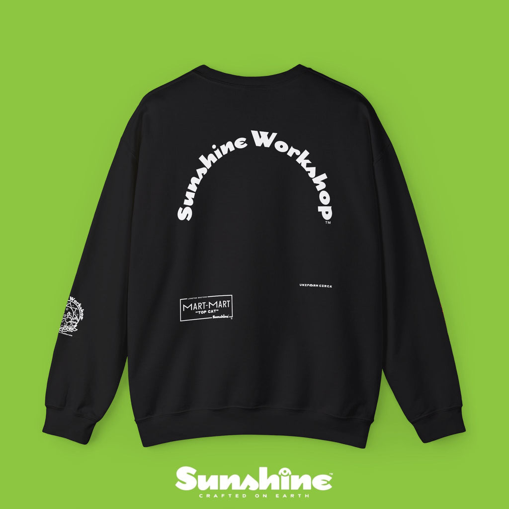 Sunshine | "Top Cat" | Crewneck Sweatshirt | Printed