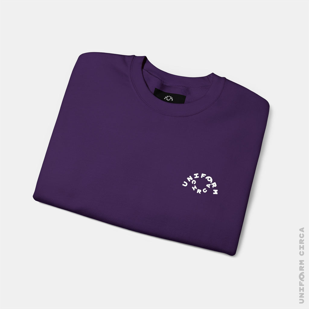 The JASON | OCULUS LOGO | Crewneck Sweatshirt | 100% Cotton | Pearl Embroidery | Designed & Printed in California