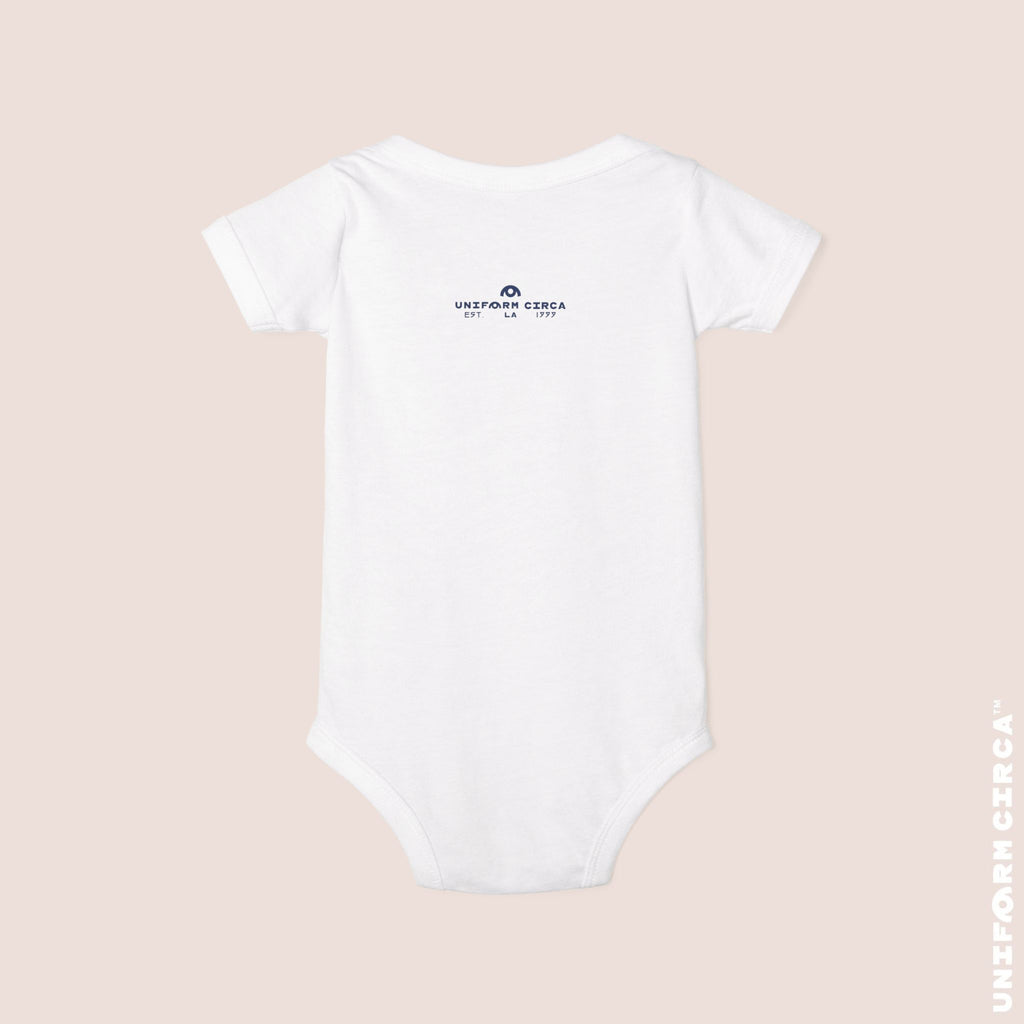 PLAGE | Infant Jersey One Piece: Summer Vibes Baby Bodysuit, Cute Baby Shower Gift, Pool Party Outfit, Beach Day Essential, Memory-Making Apparel