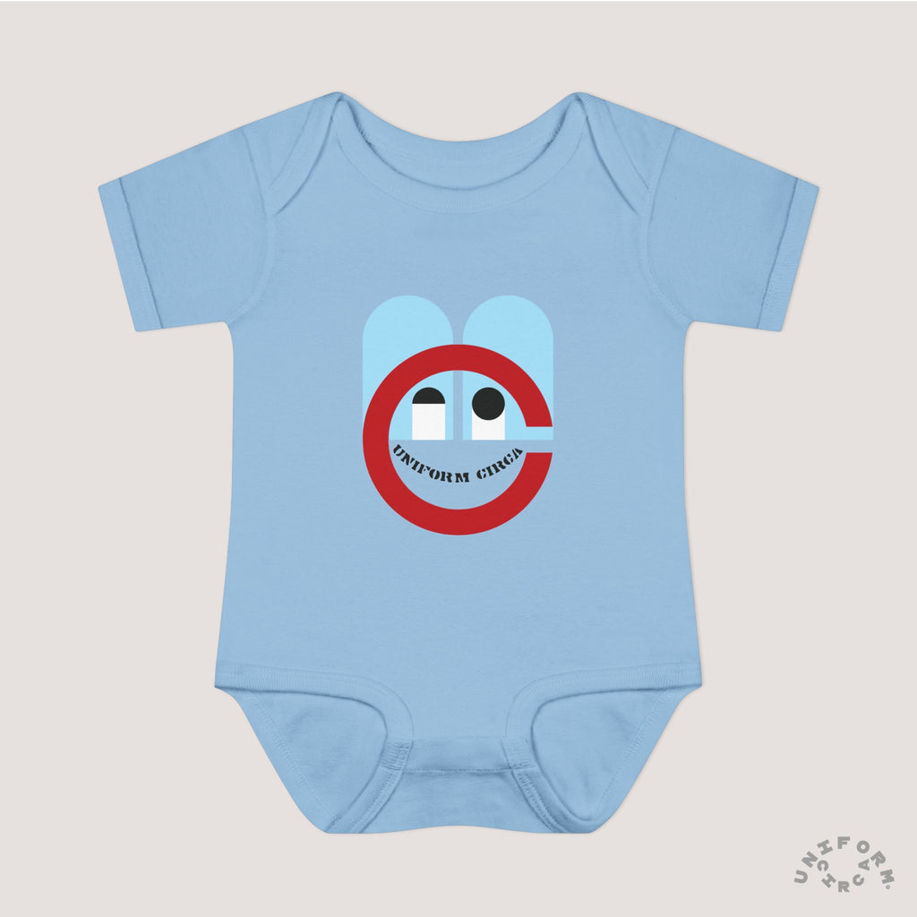 FUNNY BUNNY - Infant Baby Rib Bodysuit - Adorable Bunny-Like Graphic | Multiple Colors