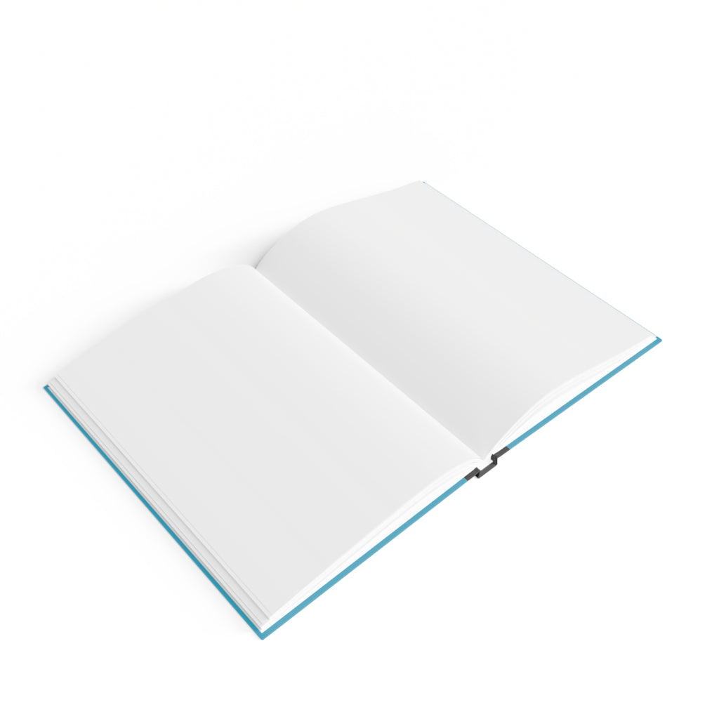 SIMON | JOURNAL & NOTEBOOK | Hardcover Blank Pages 5"x7" | Robin's Egg Blue & Acid Green