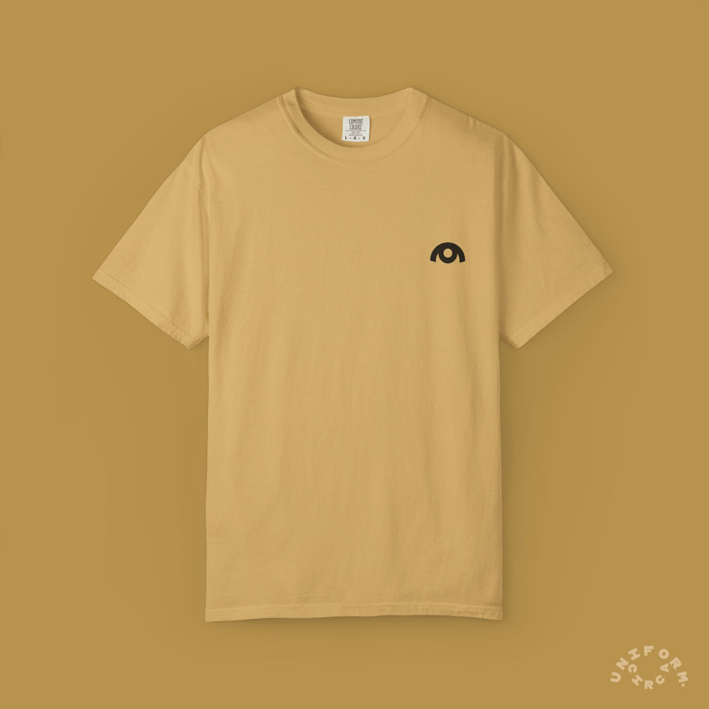 OYSTER LOGO CREWNECK T- SHIRT | Printed Black