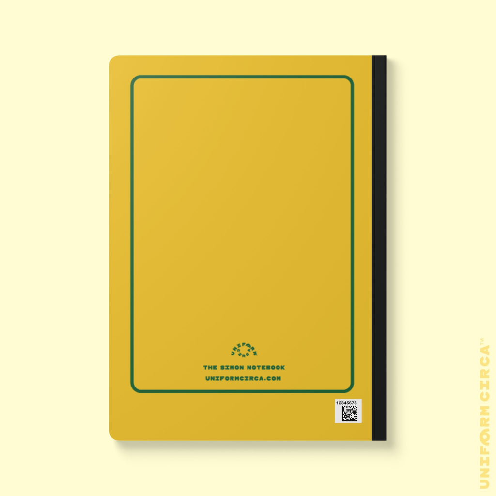 SIMON NOTE & SKETCH JOURNAL | YELLOW/GREEN (SOFT COVER)