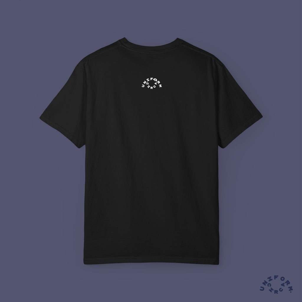 CALIFORNIA SCRIPT CREWNECK T-SHIRT | Printed