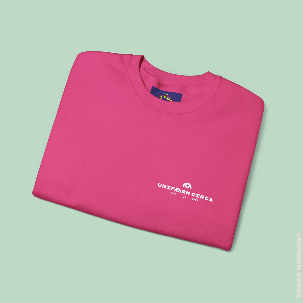 OYSTER ALL WORDMARK | CREWNECK T-SHIRT | Printed White
