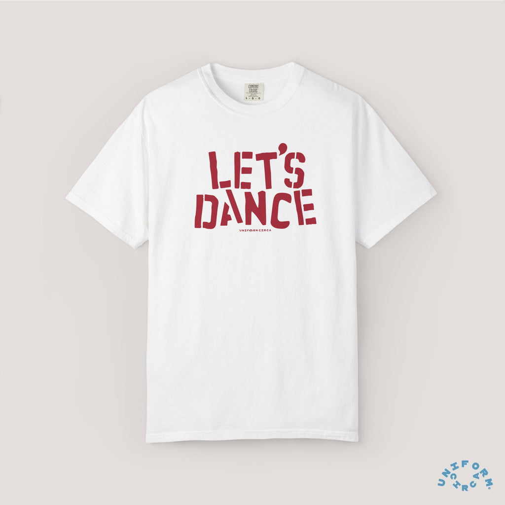 LET'S DANCE REVISITED CREWNECK T-SHIRT | Printed