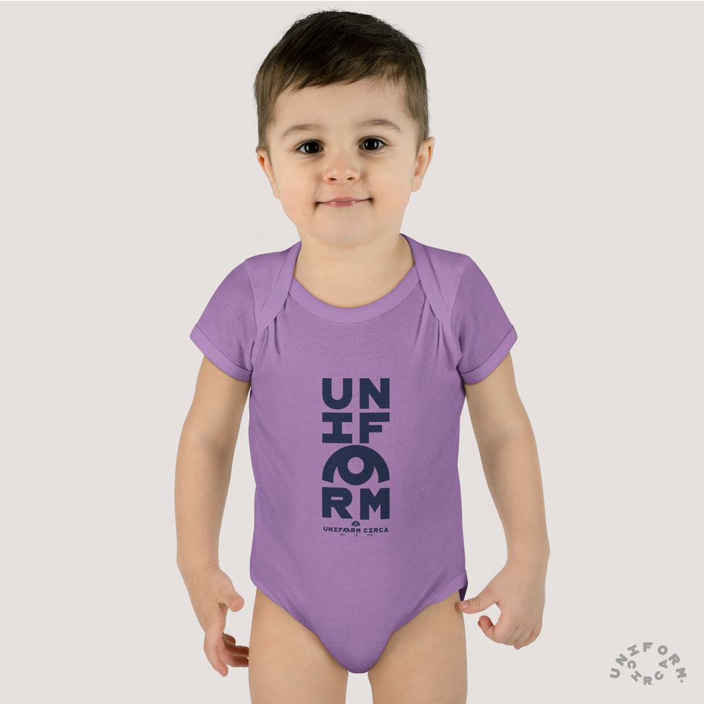 UNIFORM STACK | Infant Baby Rib Bodysuit | Multiple Colors