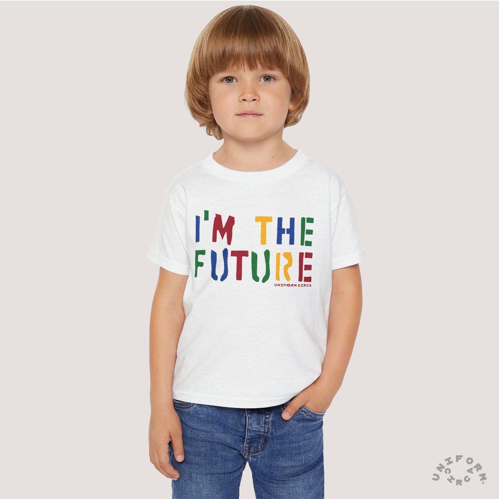IM THE FUTURE Design Toddler T-Shirt - Perfect for Playful Days | Multi-Color