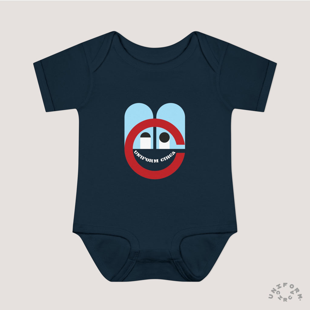 FUNNY BUNNY - Infant Baby Rib Bodysuit - Adorable Bunny-Like Graphic | Multiple Colors