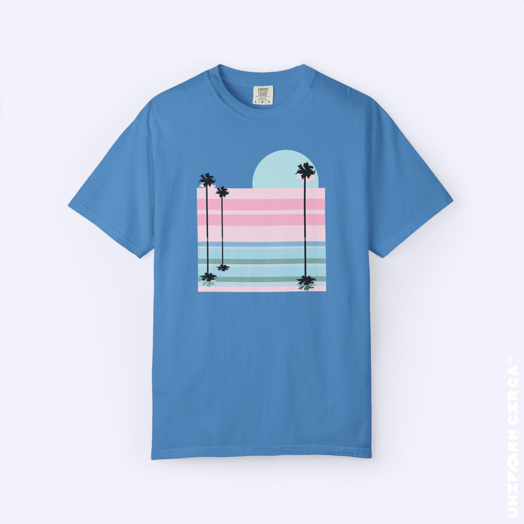 MOON OVER | CREWNECK T-SHIRT | Printed