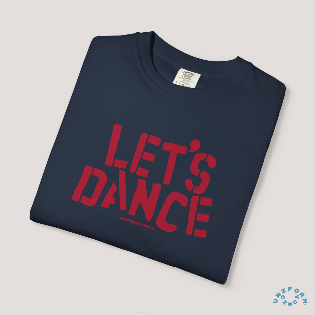 LET'S DANCE REVISITED CREWNECK T-SHIRT | Printed