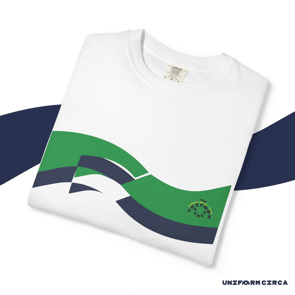 BI-WAVE | Crewneck T-Shirt | Printed