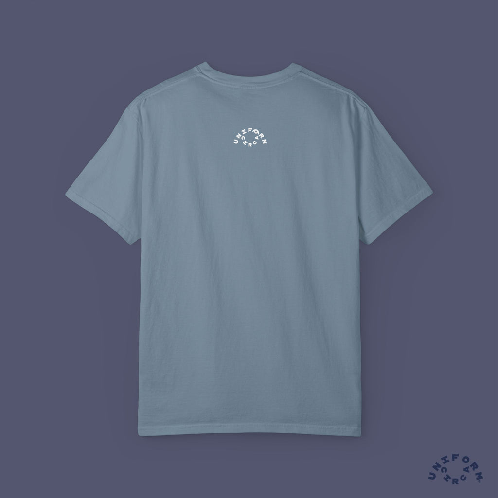 CALIFORNIA SCRIPT CREWNECK T-SHIRT | Printed