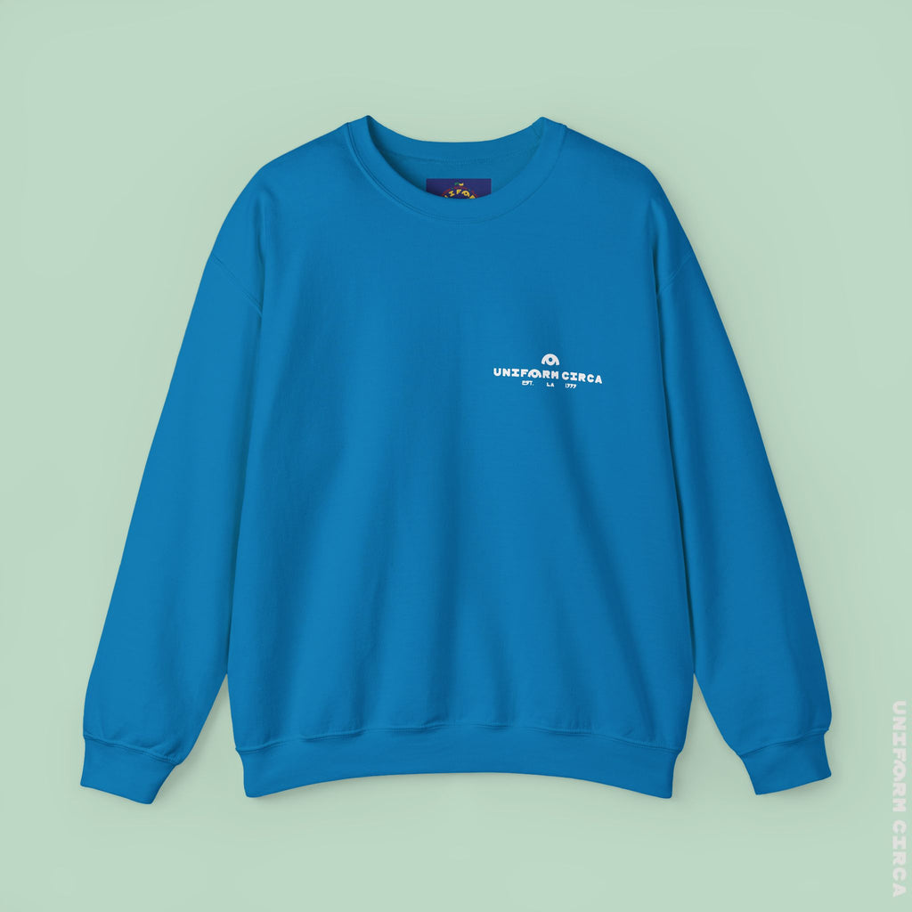 OYSTER ALL WORDMARK | CREWNECK T-SHIRT | Printed White