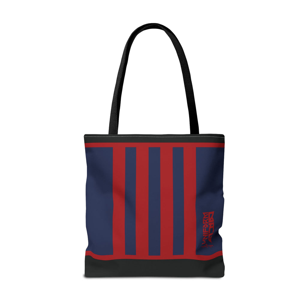 RACER JR. BAG | NAVY/RED/BLACK | Stylish Minimalist Tote Bag, Eco-Friendly Shopping Bag, Chic Carryall, Reusable Tote, Fashionable Beach Bag, Trendy Everyday Essentials