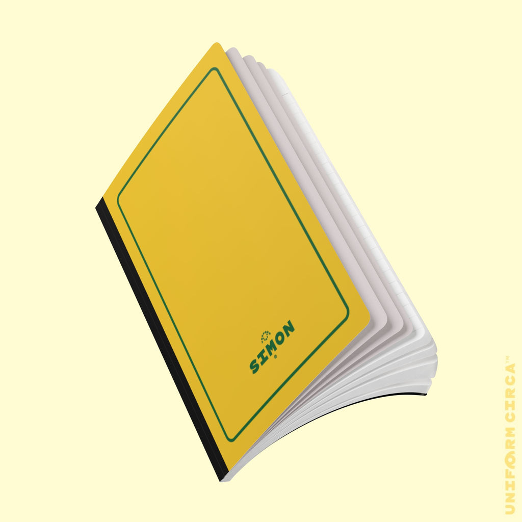 SIMON NOTE & SKETCH JOURNAL | YELLOW/GREEN (SOFT COVER)