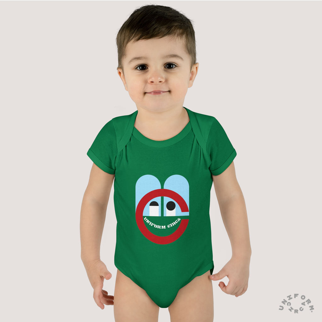 FUNNY BUNNY - Infant Baby Rib Bodysuit - Adorable Bunny-Like Graphic | Multiple Colors