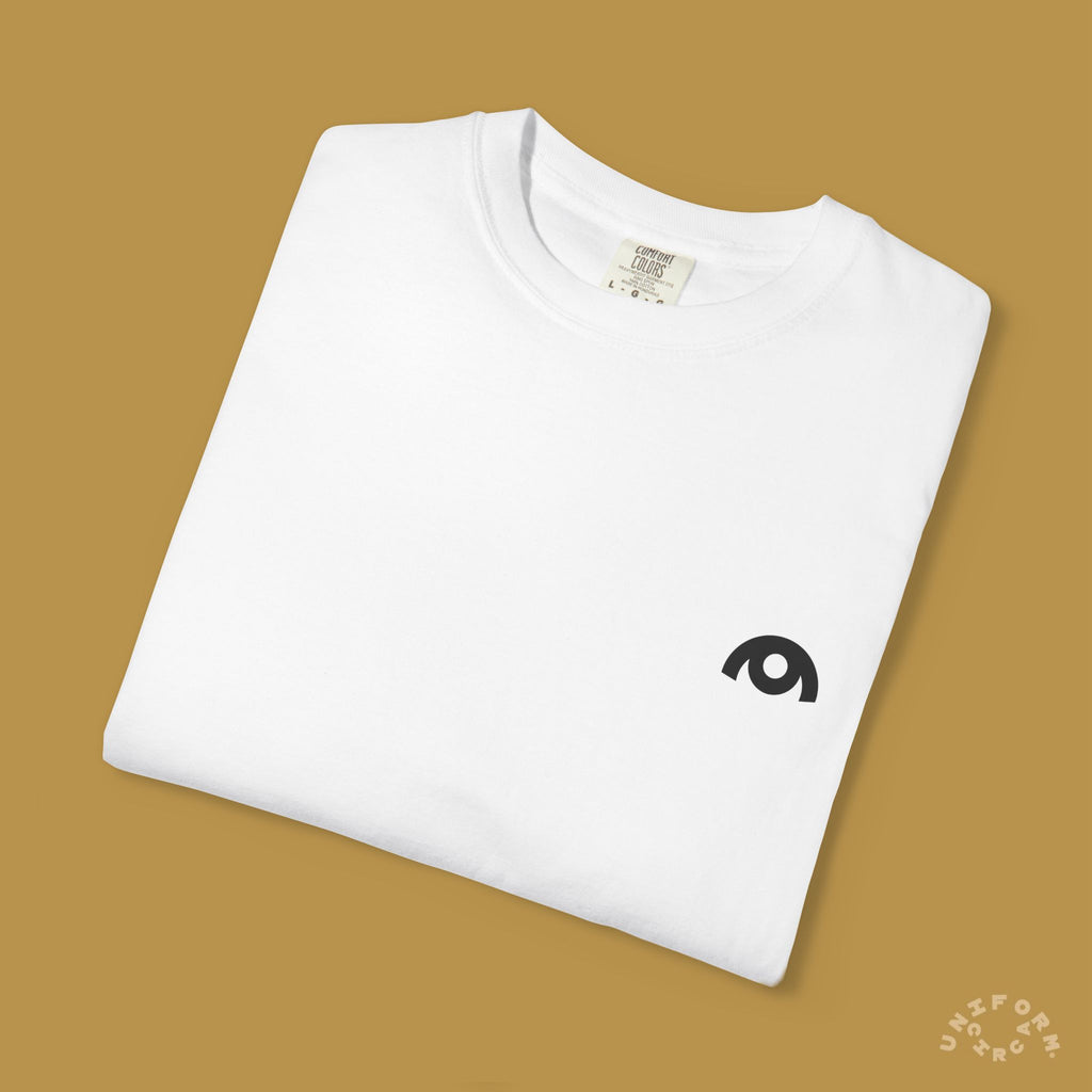 OYSTER LOGO CREWNECK T- SHIRT | Printed Black