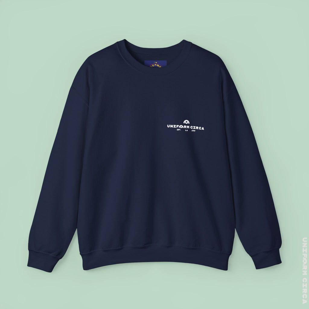 OYSTER ALL WORDMARK | CREWNECK T-SHIRT | Printed White
