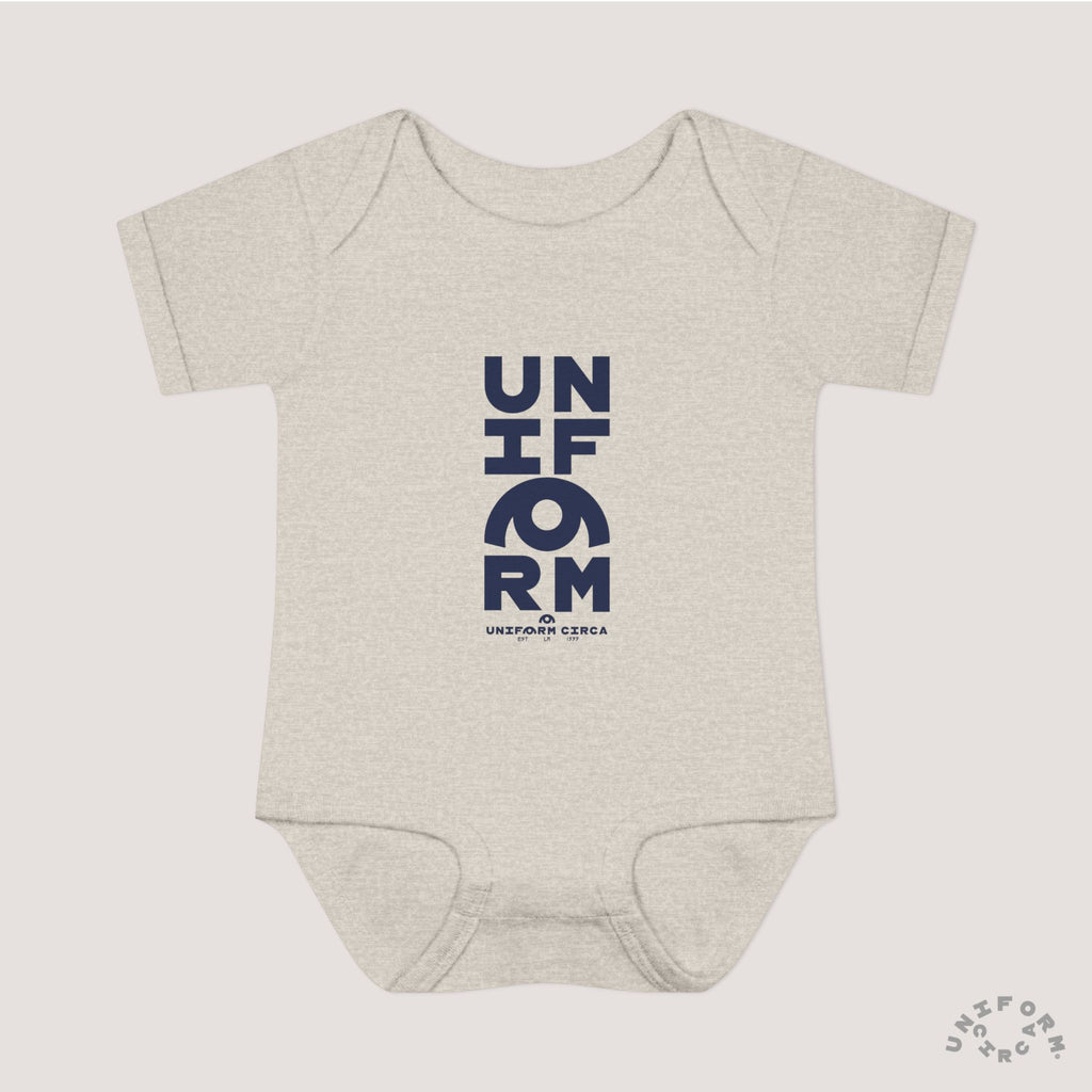 UNIFORM STACK | Infant Baby Rib Bodysuit | Multiple Colors